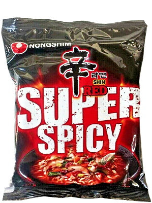 Instant Noodle Soup Soup Shin RED - Super Spicy - NONG SHIM