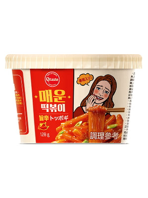 MICROWAVEABLE Hot Topokki with Glass Noodles - TAEKYUNG