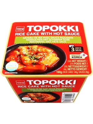 TOPOKKI Rice Cakes with Hot Sauce - WANG