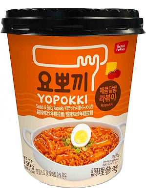 RAPOKKI (ramen & rice cakes) - Sweet & Spicy - YOPOKKI