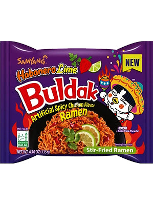 HOT Chicken Flavour Ramen - Habanero & Lime Type - SAMYANG