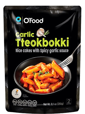 Garlic Tteokbokki with Chilli 260g - O'FOOD