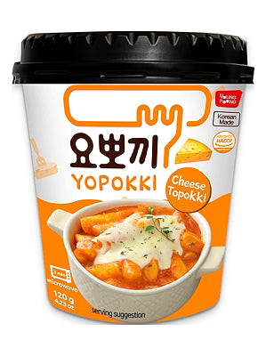 Topokki (rice cakes) - CHEESE - YOPOKKI