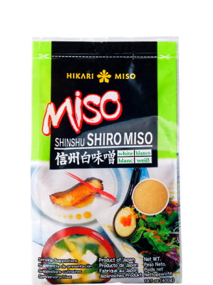 Shinshu SHIRO (White) Miso (ambient) 400g - HIKARI