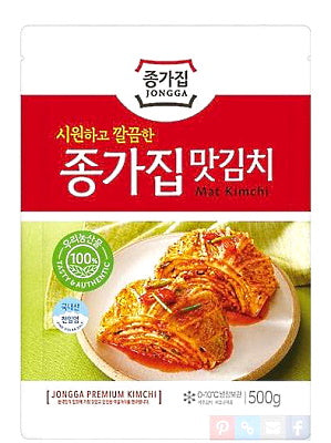 Korean Mat (Cut Leaf) Kimchi 500g - CHONGGA