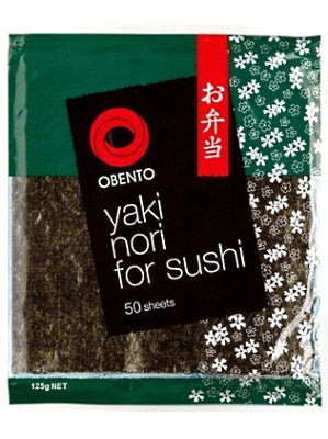Yaki Nori for Sushi - 50 sheets - OBENTO