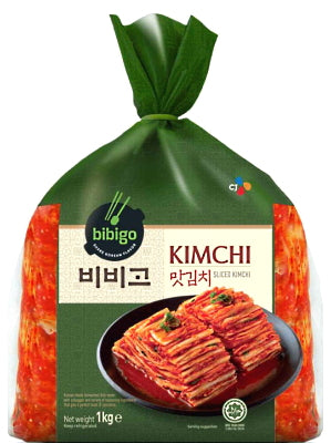 Sliced Kimchi 1kg (bag) - BIBIGO