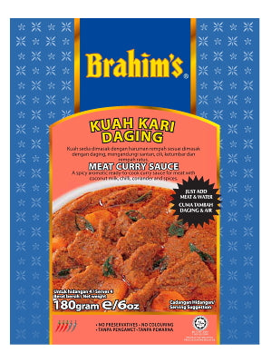 Meat Curry Sauce (Kuah Kari Daging) - BRAHIM'S