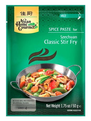 Szechuan Classic Stir Fry Spice Paste - ASIAN HOME GOURMET