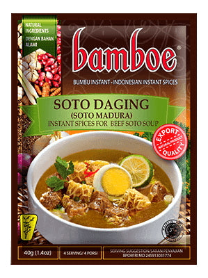Soto Daging (Spice Mix for Beef Soto Soup) - BAMBOE