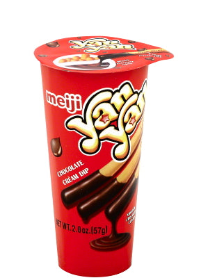 YAN YAN Chocolate Dip Biscuit Snack - MEIJI