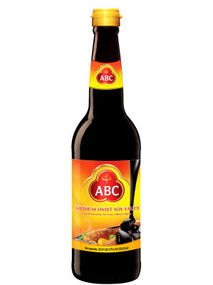 Indonesian Medium Sweet Soy Sauce (Kecap Manis Sedang) 620ml - ABC