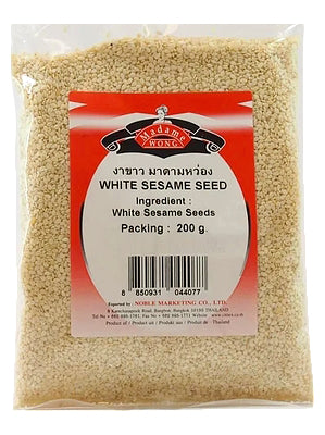 White Sesame Seeds 200g – MADAME WONG