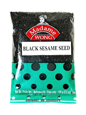 Black Sesame Seeds 100g - MADAME WONG