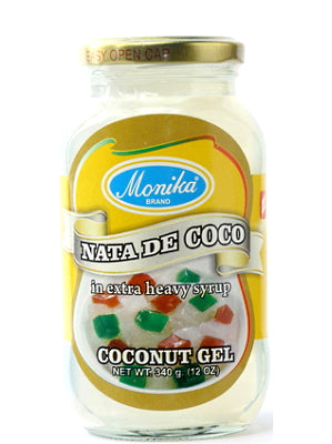 Nata De Coco (Coconut Gel in Syrup) - White - MONIKA