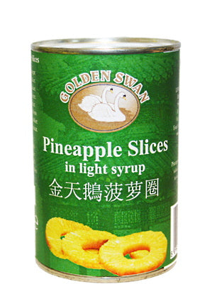 Pineapple Rings in Syrup - GOLDEN SWAN