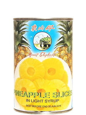 Pinapple Rings in Syrup - MOUNT ELEPHANT