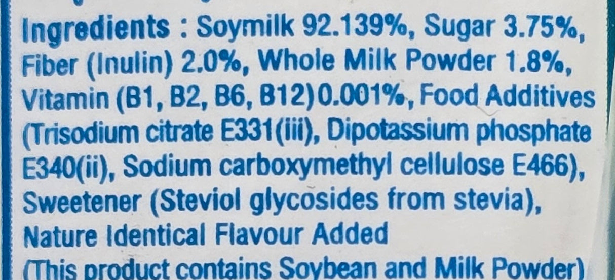 SOYYO Banana Flavour Soy Drink 6x180ml – LACTASOY