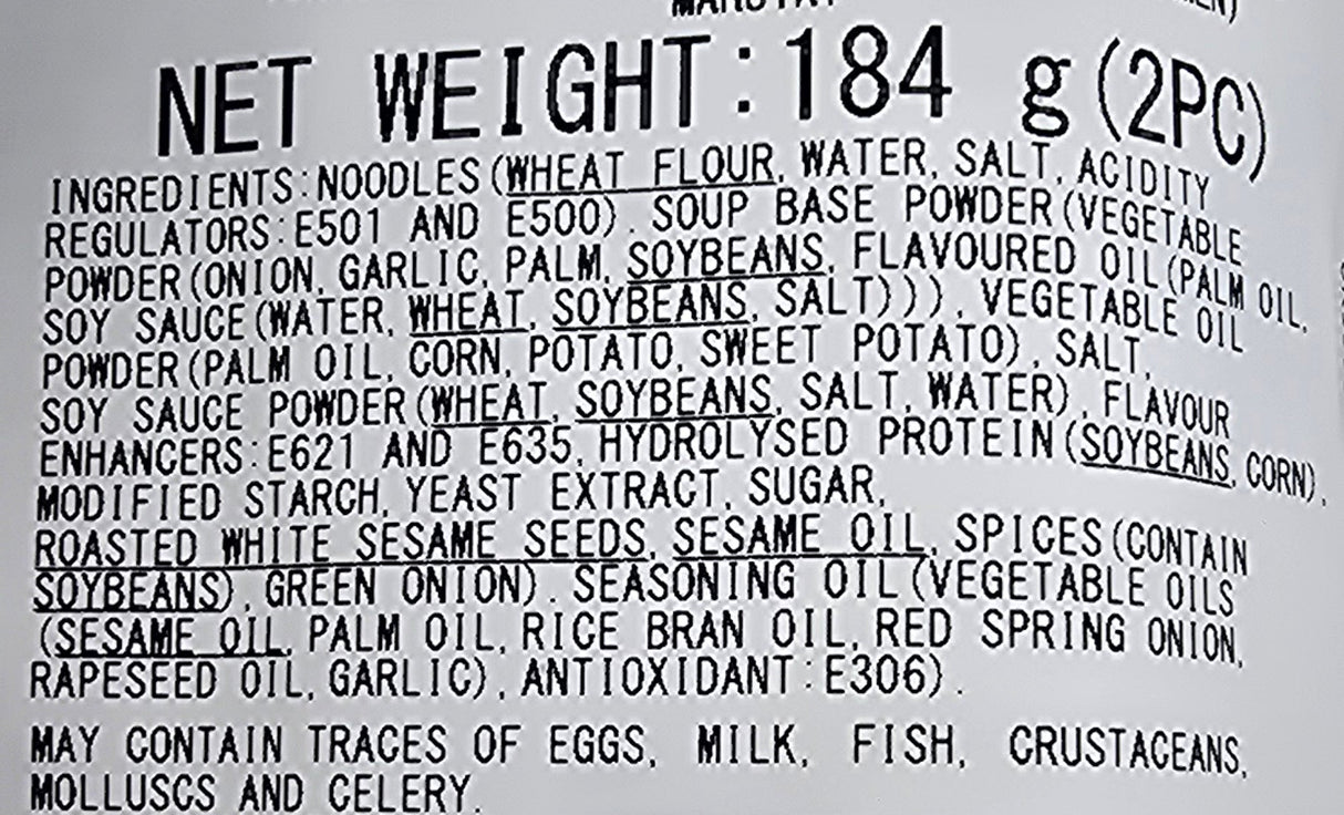 Tonkotsu Taste Ramen - Original - MARUTAI