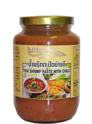 Thai Shrimp Paste with Chilli (Nam Prik Kapi) 454g - MAE PIM