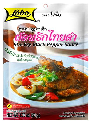 Stir-Fry Black Pepper Sauce - LOBO