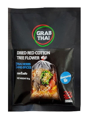 Dried Red Cotton Tree Flower 10g – GRAB THAI