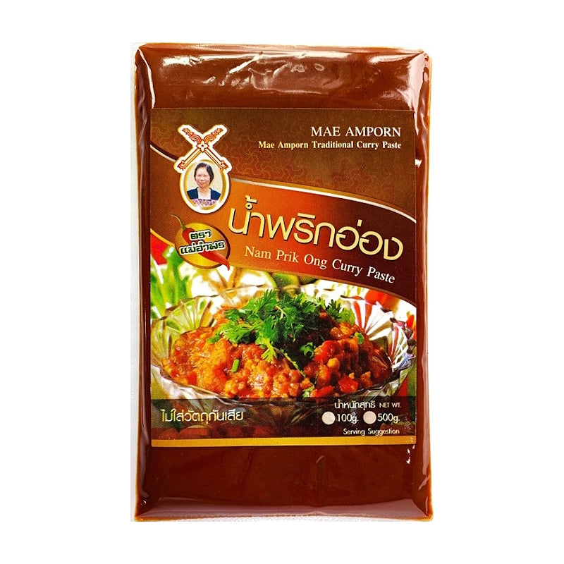 Nam Prik Ong Chilli Paste 100g - MAE AMPORN