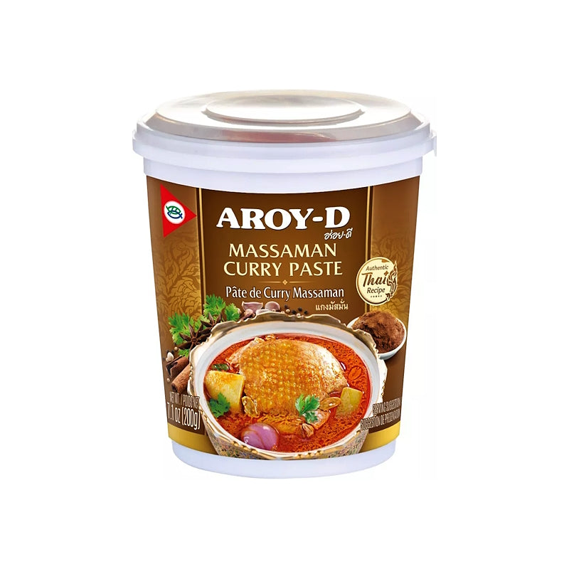 เครื่องแกงมัสมั่น (เจ) ขนาด 200 กรัม - ตราอร่อยดี 