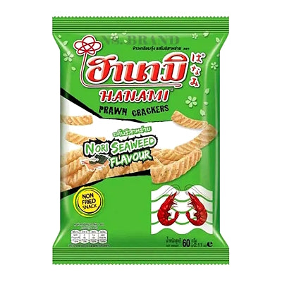 Prawn Crackers – Nori Seaweed Flavour 60g – HANAMI