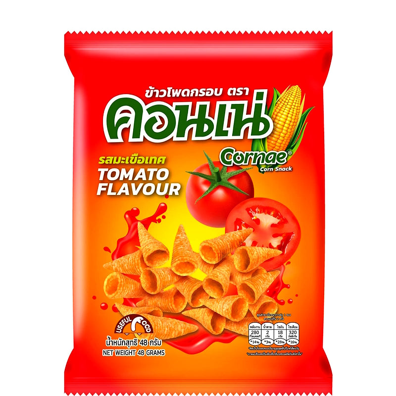 Cornae Corn Snack – Tomato Flavour 48g – USEFUL FOOD