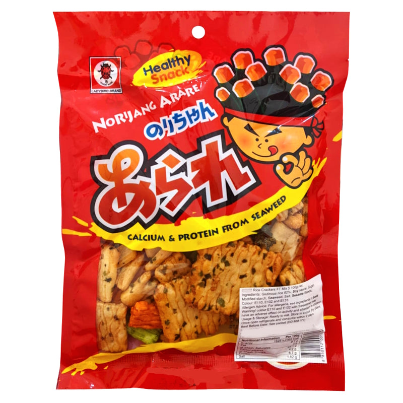 Mixed Rice Crackers (Norijang Arare) – LADYBIRD