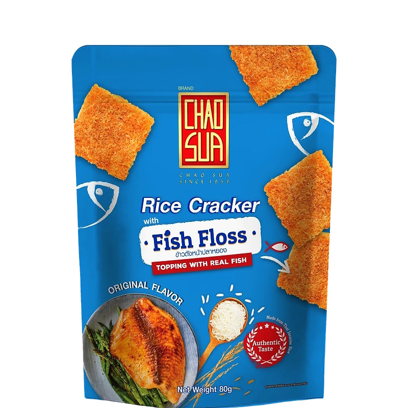 Rice Cracker with Fish Floss – Original – CHAO SUA