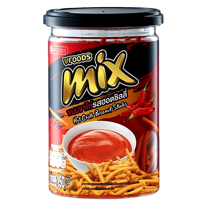 ขนมขาไก่ รสฮอตชิลลี่ ขนาด 150 กรัม - ตรา V-FOODS 