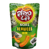 ขนมจมูกข้าวอบกรอบ (เจ) รสสาหร่ายริ ขนาด 45 กรัม - ตราสองเล   