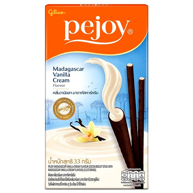 PEJOY Biscuit Stick – Madagascar Vanilla Flavour – GLICO