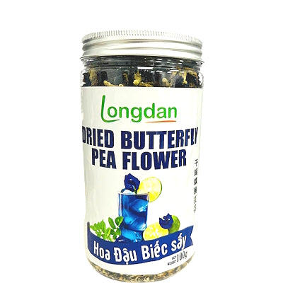 Dried Butterfly Pea Flower 100g – LONGDAN