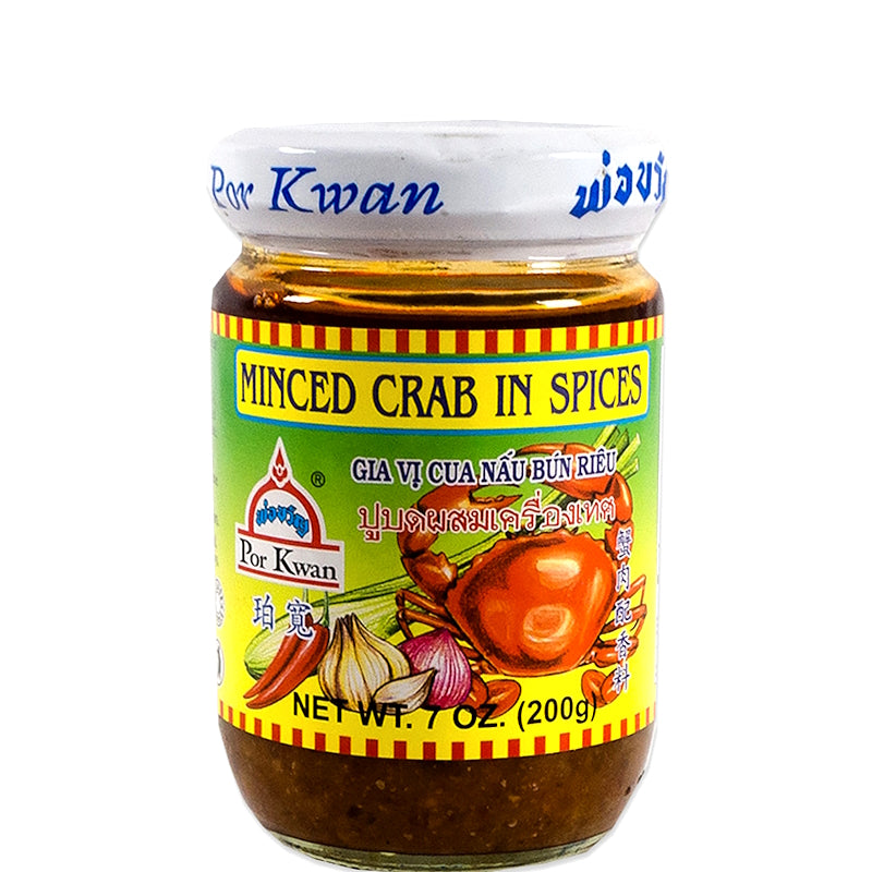 Minced Crab in Spices 200g – POR KWAN