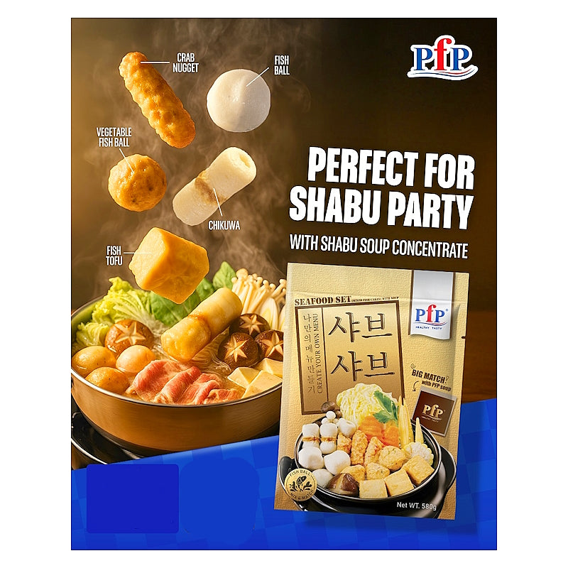 Seafood Set (Mixed Fish Cakes) with Soup 580g – PFP