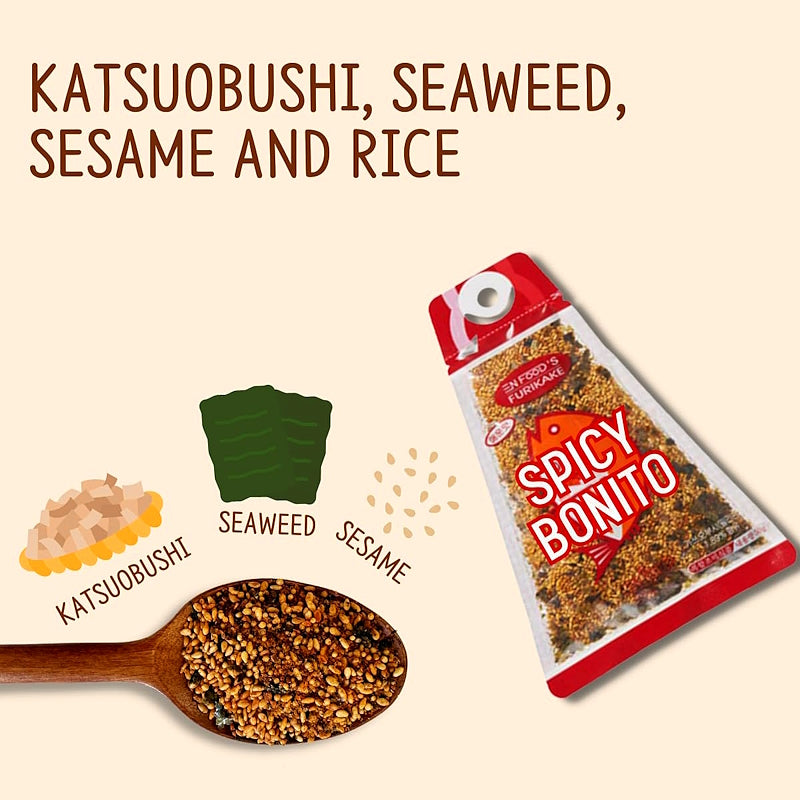 Furikake Seasoning - Spicy Katsuo Flavour - EN FOOD