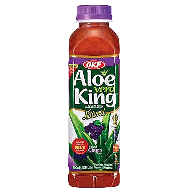 Aloe Vera Drink - Grape Flavour - OKF