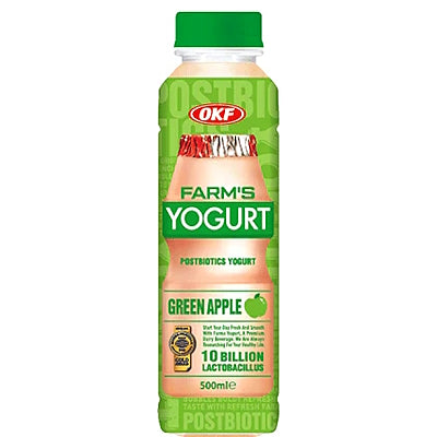 FARM'S Probiotic Yoghurt Drink - Green Apple - OKF