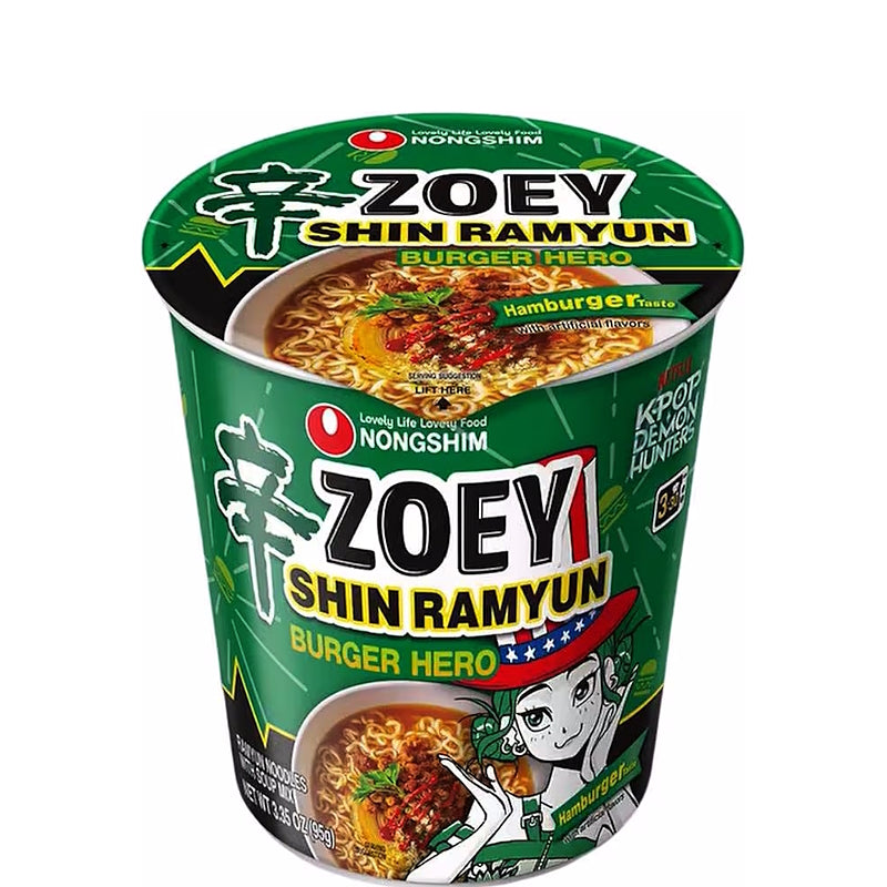 ZOEY Shin Ramyun CUP - Hamburger Taste - NONGSHIM