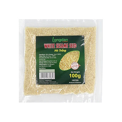 White Sesame Seeds 100g – LONGDAN