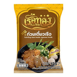 ก๋วยเตี๋ยวเรือ กึ่งสำเร็จรูป เส้นบะหมี่ญี่ปุ่น ขนาด 125 กรัม - ตราเรือทอง   