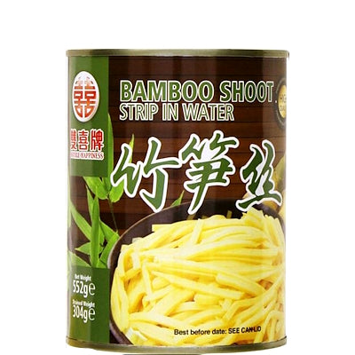 Bamboo Shoot Strip in Water 552g – DOUBLE HAPPINESS