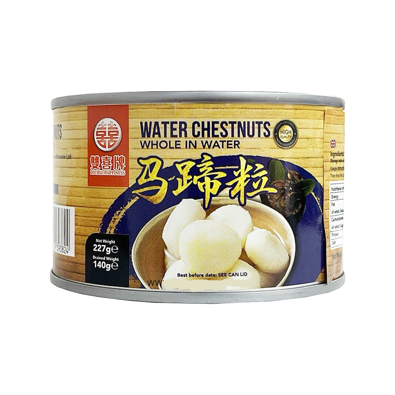 Whole Water Chestnuts in Water 227g – DOUBLE HAPPINESS