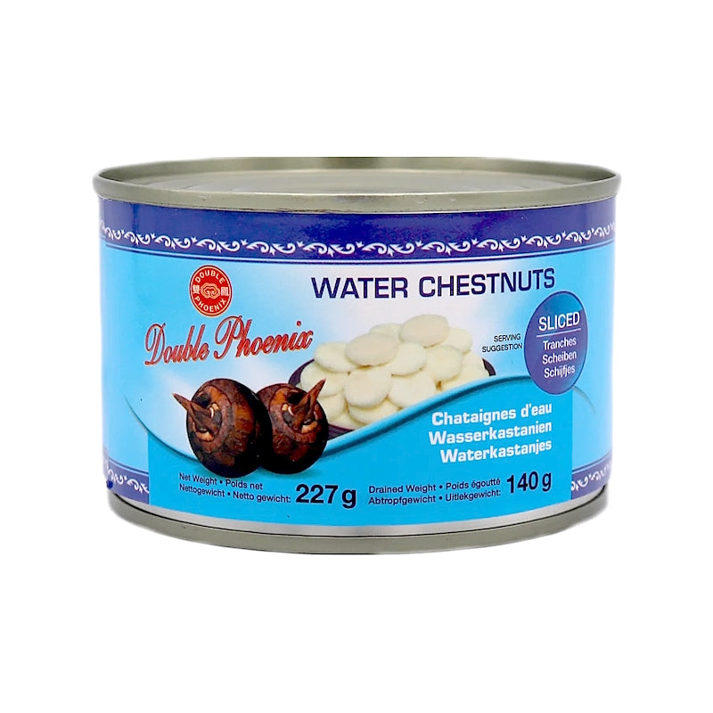 Sliced Water Chestnuts 227g – DOUBLE PHOENIX
