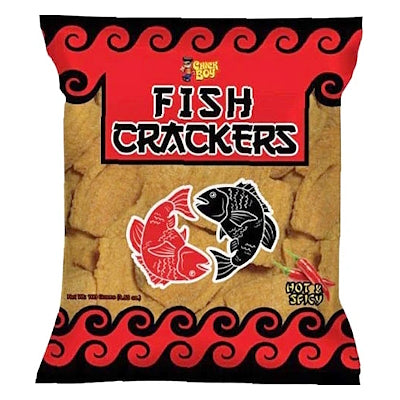 CHICK BOY Fish Crackers - Hot & Spicy - CENTENNIAL
