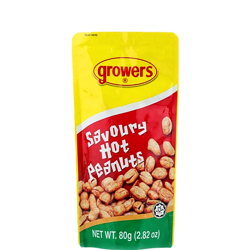 Savoury Hot Flavour Peanuts - GROWERS