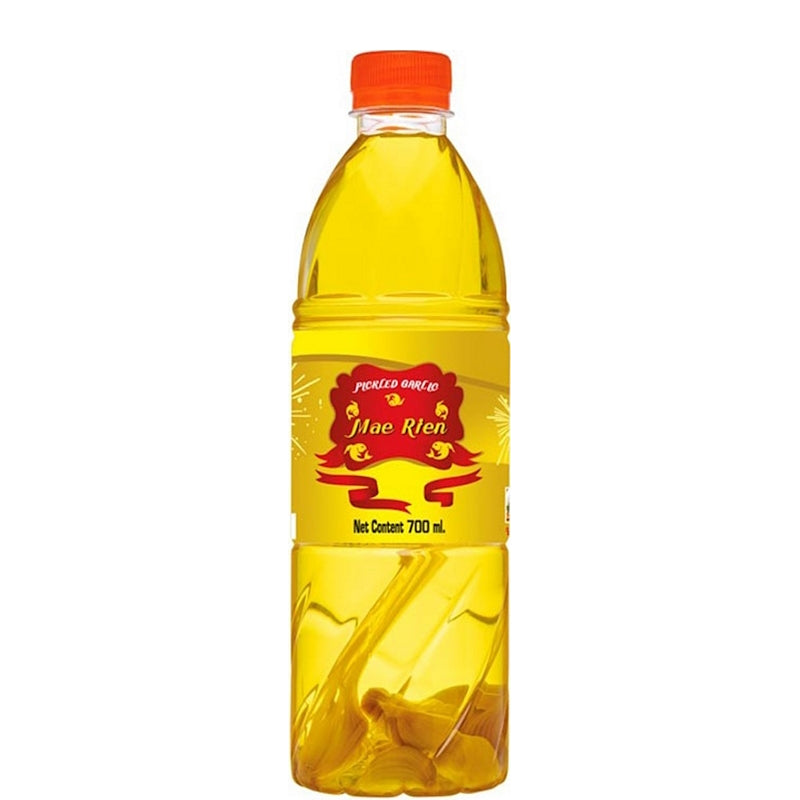 น้ำกระเทียมดองปรุงรสสำเร็จ ขนาด 700 มิลลิลิตร - ตราปลาร้าแม่เหรียญ